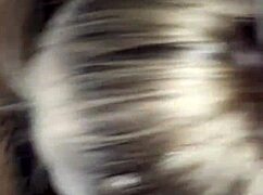 Amazing Interracial Blowjob by White Slut