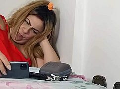 vivi guedez shows off her hair outdoors