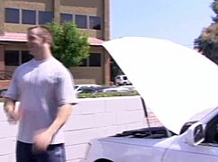 kendra devon, cute skinny blonde, loves riding cock and eating cum on bed