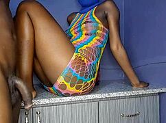 Quickie With Neighbor's Big Cock In Living Room