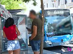 sexy mature sandra flashes and rides random men in public quickies