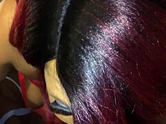 Ebony Pornstar Allan Tulips Gives Intense Head Game To Monster Cock, Lela Latin Candy Waits Her Turn