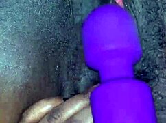 i watch my ebony wife reach creamy orgasm with toys
