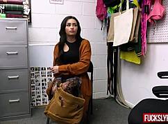 Runaway Babe Hides in Mall While Stealing to Survive