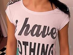 Debutante gets huge blowbang and monster cock facial in casting interview!