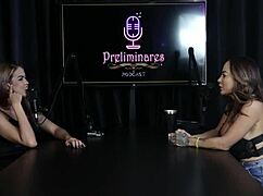 Belinha Baracho's Passionate Encounter In Sheer Red