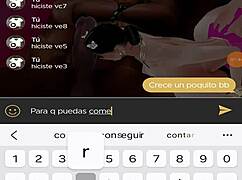 Colombiana se goza con mi polla blonde ass black