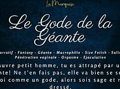 stroke to my giant dildo, french joi 😘