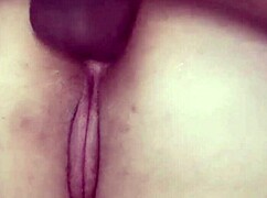 i fucked this big ass latina hard in doggystyle. she creampied my ass with anal fisting