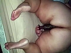 Big Ass BBW Milf Gets Feet and Fucking