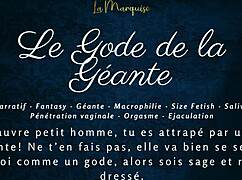 Дрочи на мой огромный дилдо, французский JOI 😘