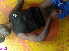 Beautiful Masseuse Teasing with Assplay and Deepthroat on Big Black Cock