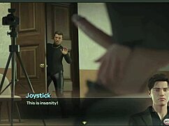 i's watchin this huge tits group in the visual novel