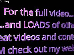 Britney's intense cosplay blowjob.