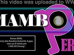 karina rose fucked by 4 guys! 😈