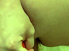 amateur inserts water bottle and dildos into her dirty ass for enema play