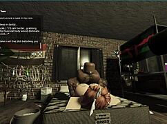 Redhead Slut Takes Big Black Cock In Pussy.