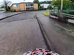 Portland pawg rides big cock in couple's creampie scene