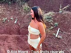 Belle Amateur French Encounters Group Of Strangers In Woods