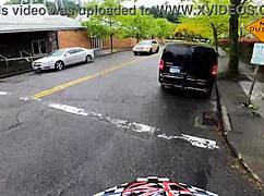 Portland pawg rides big cock in couple's creampie scene