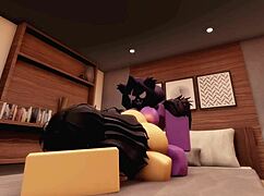 roblox raven team leader chats with neighbor