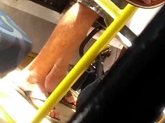 The Little Girl With Perfect Feet Rides The Bus In Part 1