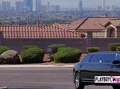 Лижа путката на жена ми преди партито