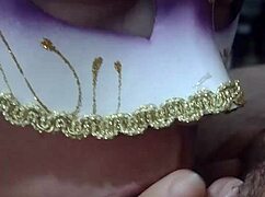 Married hottie gave a quick, steamy oral treat to her lover.