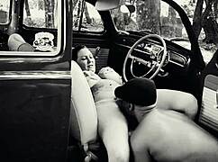 Back in the day, they had retro sex in a Fusca car.