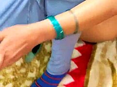 Hey, caught my Indian bhabhi changing saree secretly on video, wanna see?