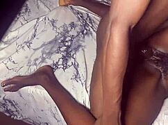 Fucked my petite 18+ teen 18+ babe to stupor in rough doggystyle with big black cock