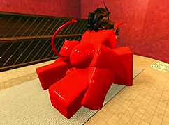 this demon girl seduces me with her hot oiled body in a sauna