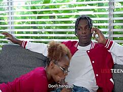 Tutor Freely Uses Black Step Sibling Duo For Science With Fucking And Orgasm