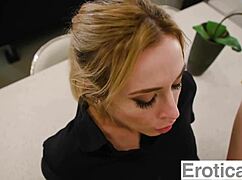 horny housekeeper aiden ashley seduces the client's big cocked husband in lingerie