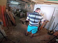 Behind the scenes: Luara Amaral's first orgasm with creampie