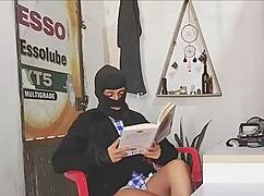 Abby seduces her tutor for assistance