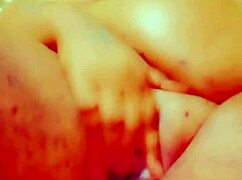 Chubby girl with big boobs and pussy at home