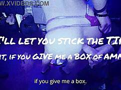 Medzirasové ebony latina creampie s obrovským chujom