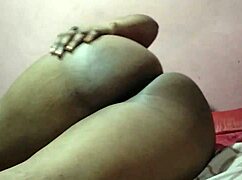 Indian Hairy Woman In Hotel Pleasing Himself