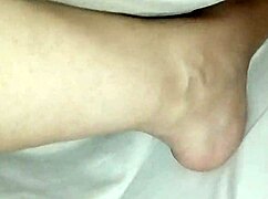 My wife's blue leggings part one