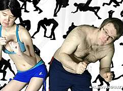 fight night got me shook... alexandria wu and clifford bryant wrestlin’ hard, ya know?