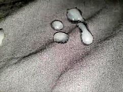 Cumshot In Wife's Panties