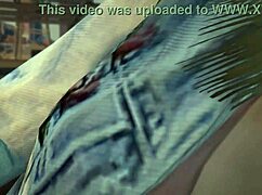 in gta 5, franklin picks up a hooker and gets serviced in the car