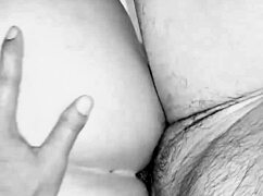 por el culo en blanco y negro with intense anal orgasm