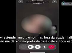 Jeg lod kukolden vente i bilen mens jeg kneppede den personlige træner! Ups.