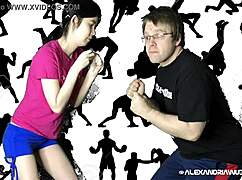 fight night got me shook... alexandria wu and clifford bryant wrestlin’ hard, ya know?