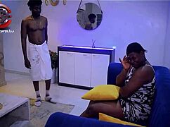 Estatic squirts taking cum in mouth while fucking boyfriend with massive cock 😍