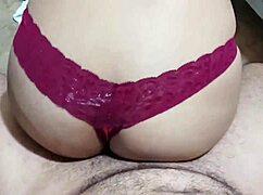 Stepsister caught dancing semi-naked in kitchen