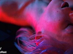 acidalia dives into hardcore foot fetish with wet pussy