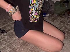 girlfriend's sloppy blowjob craving that big cock's cum